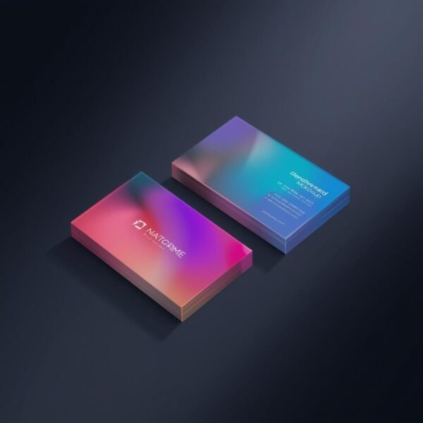 1000 Double-Sided Glossy Visiting / Business Card Printing - Image 2