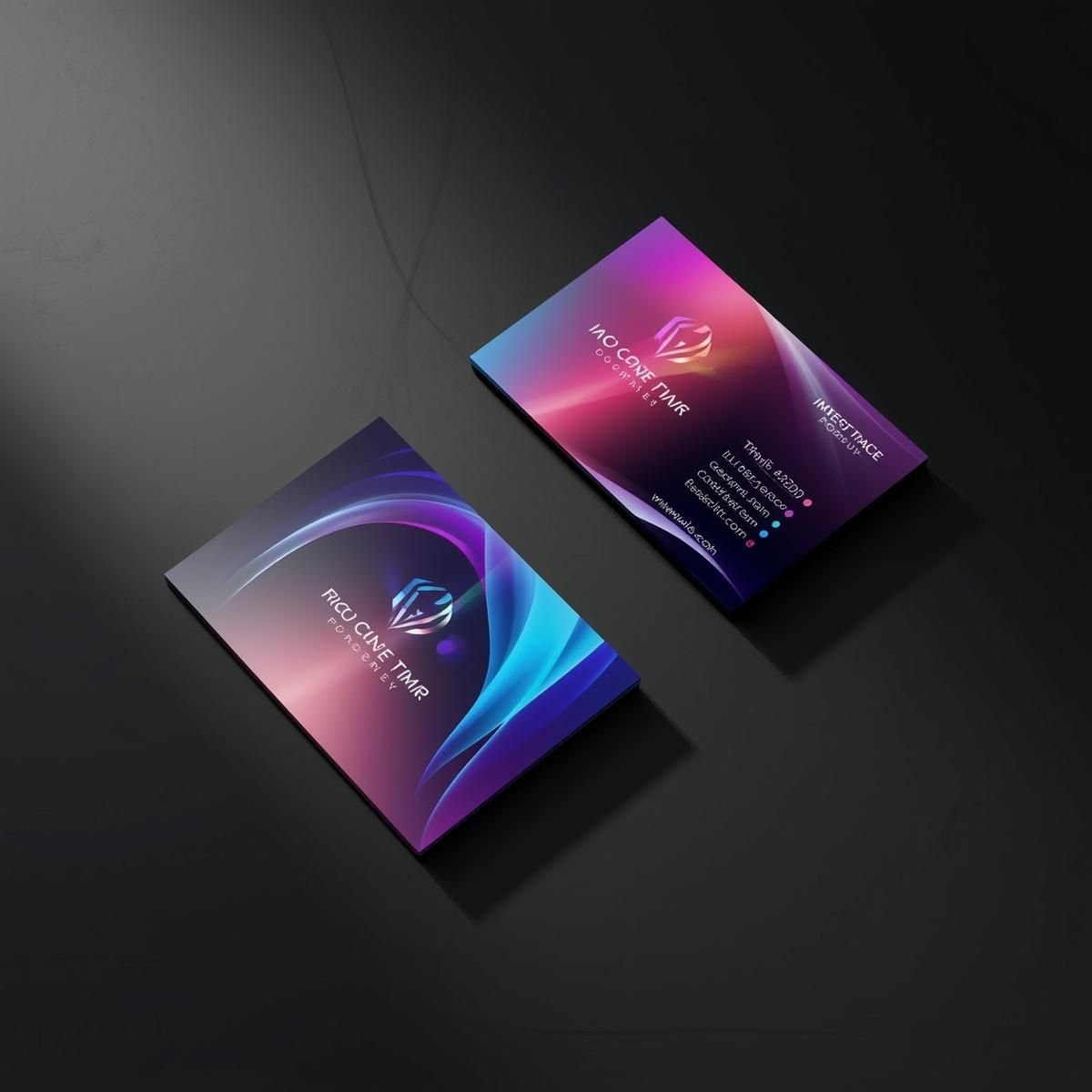 1000 Double-Sided Glossy Visiting / Business Card Printing