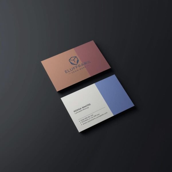 1000 Double-Sided Matte Visiting / Business Card Printing - Image 3