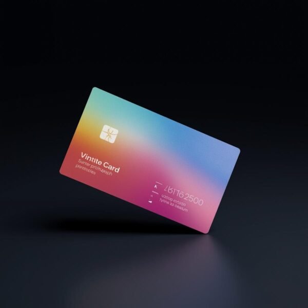 1000 Single-Sided Glossy Visiting / Business Card Printing - Image 2