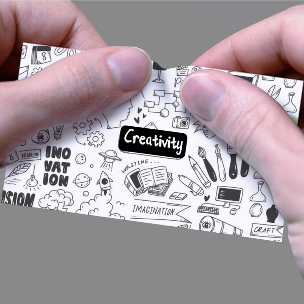 1000 Double-Sided Non-Tearable Visiting / Business Card