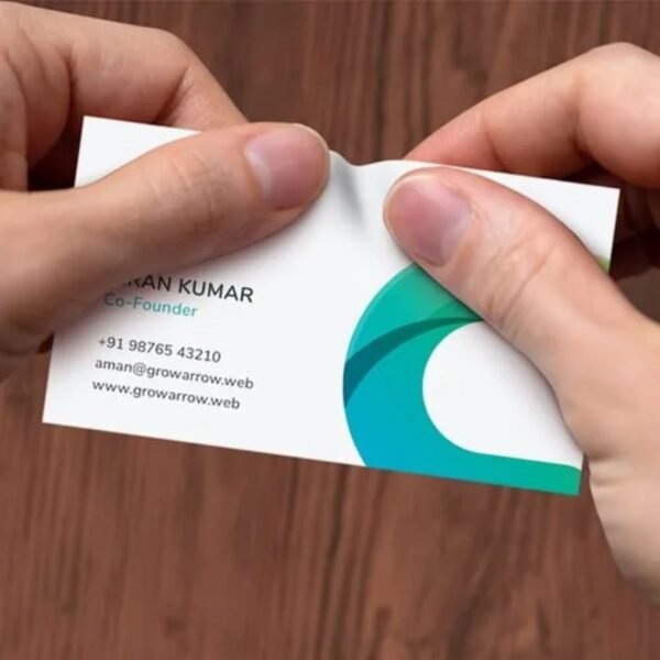 1000 Double-Sided Non-Tearable Visiting / Business Card - Image 2