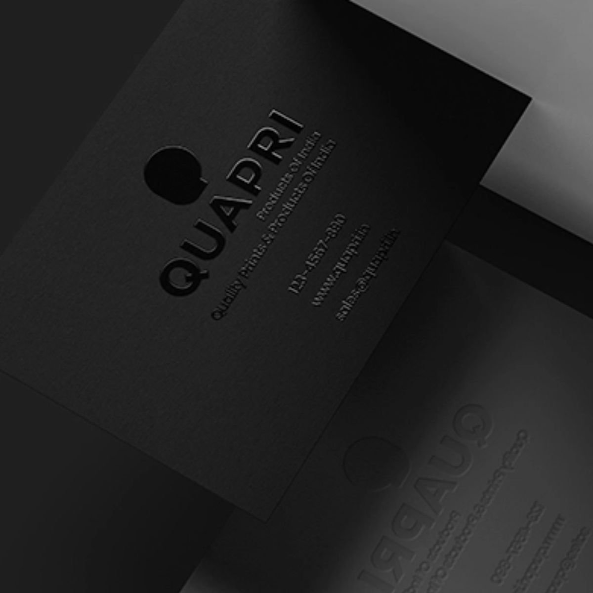 1000 Single-Sided Spot UV Visiting Card Printing