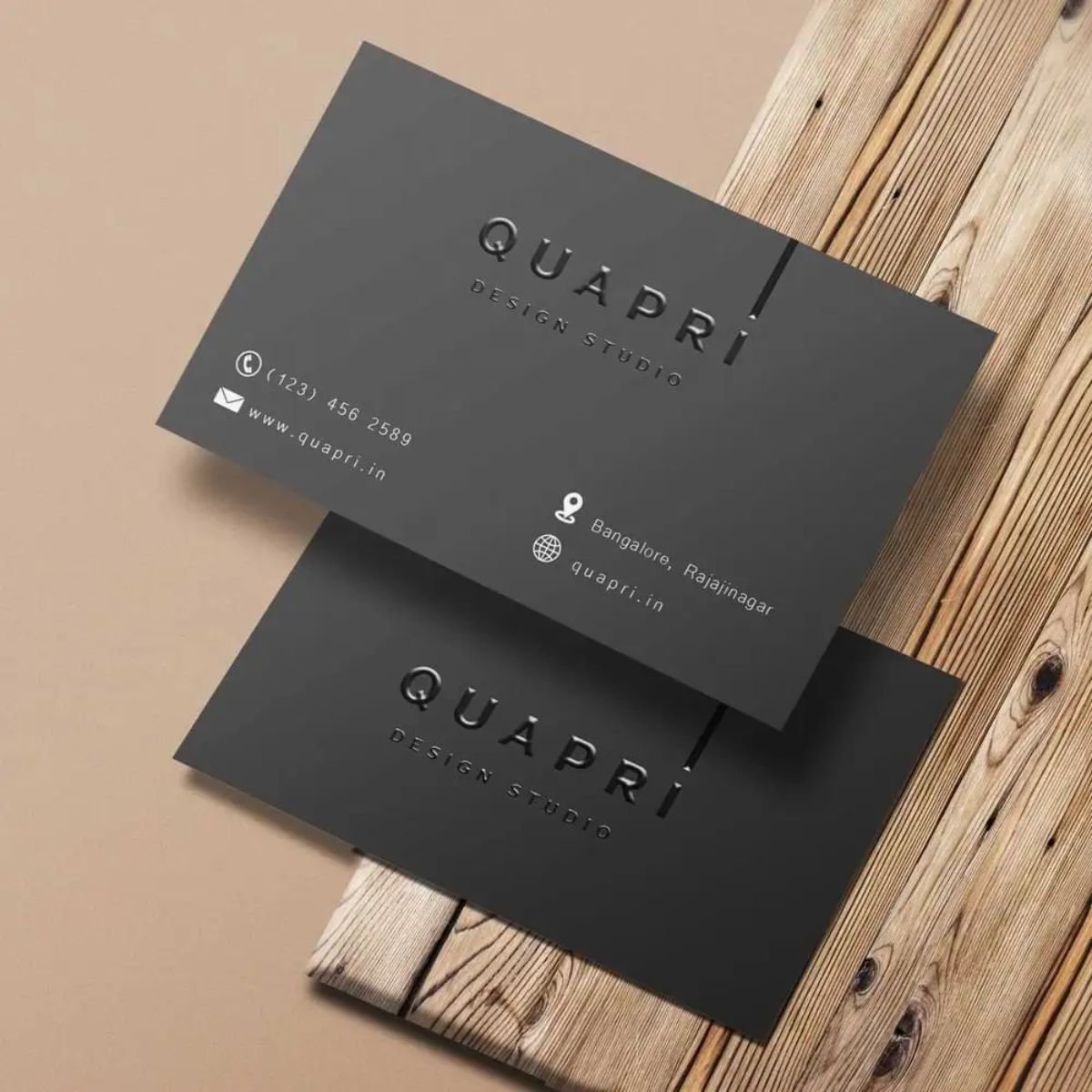 1000 Double-Sided Spot UV Visiting Card Printing